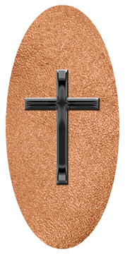 DG5000-510-BK-SH-CP Black Single Cross Shimmer Copper